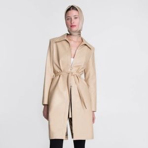 ISO Orseund Iris Trench Coat Oatmeal